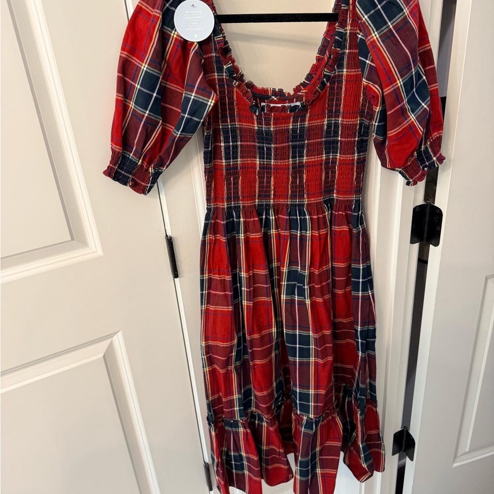 Hill House Louisa Tartan Nap dress